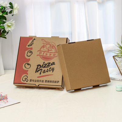 6インチの使い捨て可能な印刷されていないEco友好的なピザ小包箱
